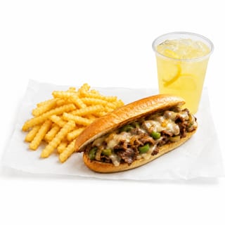 Fire King Philly Cheesesteak Combo